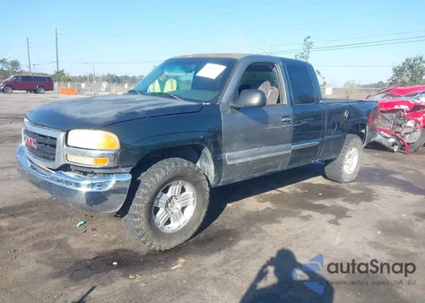 2003 GMC Sierra 1500 Sle z USA, uszkodzony, nr VIN 1GTEK19T83E375435